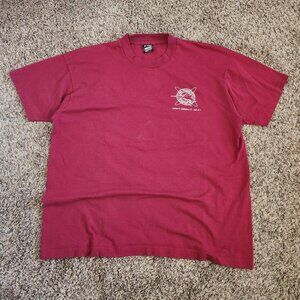 Vintage 90s Jet Graphic T-Shirt “Don’t Dream It - Be It” Red Single Stitch FOTL